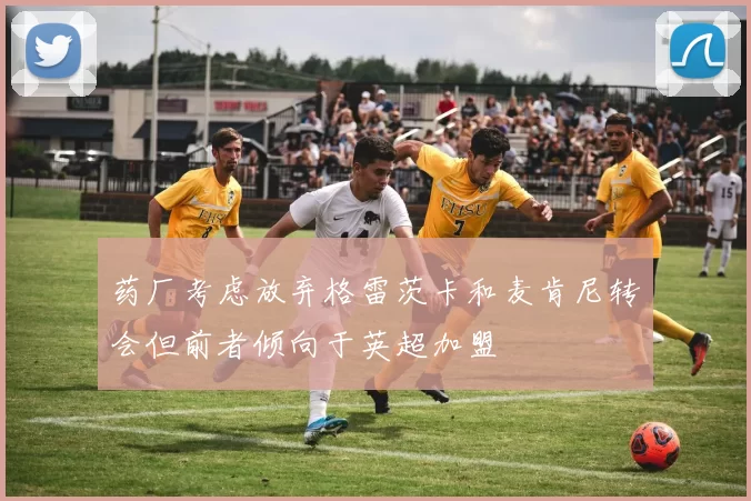药厂考虑放弃格雷茨卡和麦肯尼转会但前者倾向于英超加盟