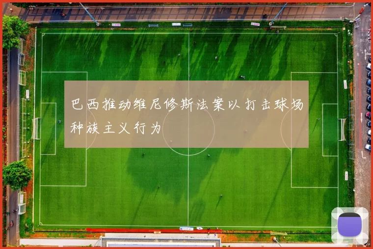 巴西推动维尼修斯法案以打击球场种族主义行为