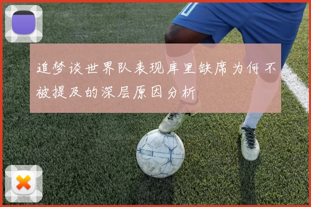 追梦谈世界队表现库里缺席为何不被提及的深层原因分析